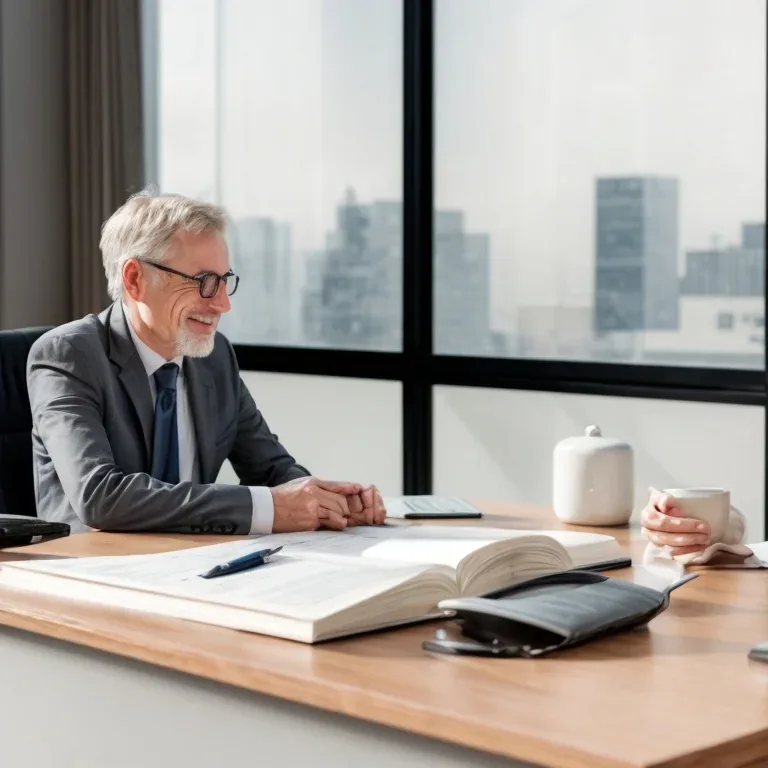 Hands reviewing a will document with an ElderHubLegal advisor